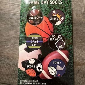 Muk Luks Game Day Sports Socks Pack Set